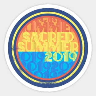 'Waves' Sacred Summer 2019 Sticker